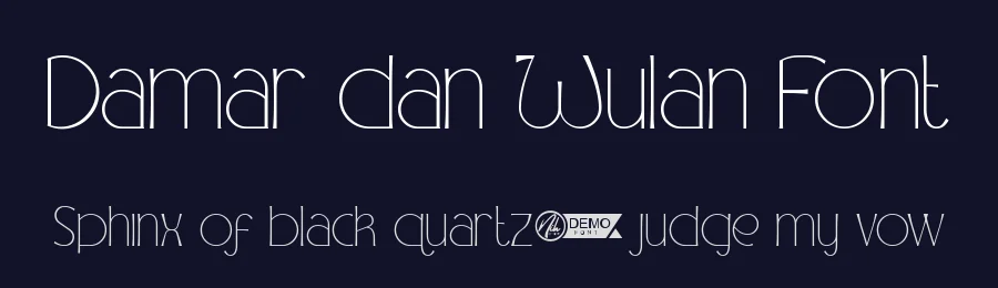 Damar dan Wulan Font by nihstudio — Sans Serif Font — thumbnail 2