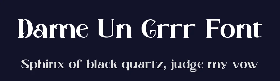 Dame Un Grrr Font by Letternesia studio — Display Font — thumbnail 2