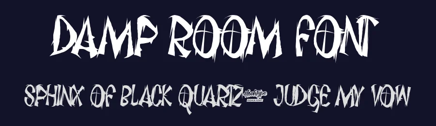 Damp Room Font by noahtype — Decorative Font — thumbnail 2