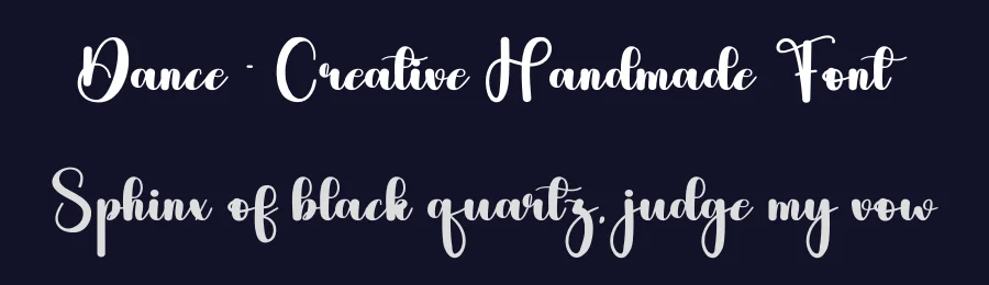Dance – Creative Handmade Font by andikastudio — Script Handwritten Font — thumbnail 2