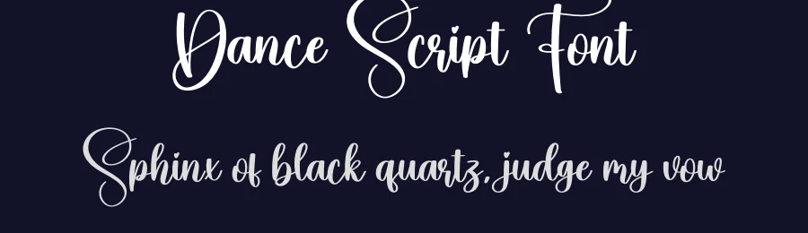 Dance Script Font by creativeletter — Script Handwritten Font — thumbnail 2