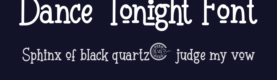 Dance Tonight Font by RaisProject — Display Font — thumbnail 2