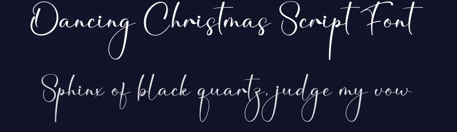 Dancing Christmas Script Font by creativeletter — Script Handwritten Font — thumbnail 2