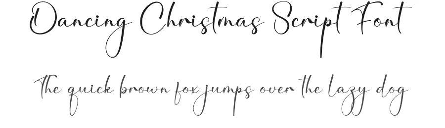 Dancing Christmas Script Font by creativeletter — Script Handwritten Font