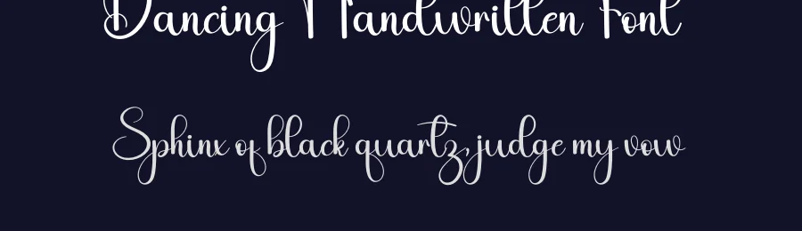 Dancing Handwritten Font by inermediaSTUDIO — Script Handwritten Font — thumbnail 2