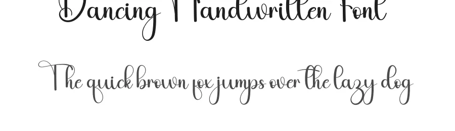 Dancing Handwritten Font by inermediaSTUDIO — Script Handwritten Font