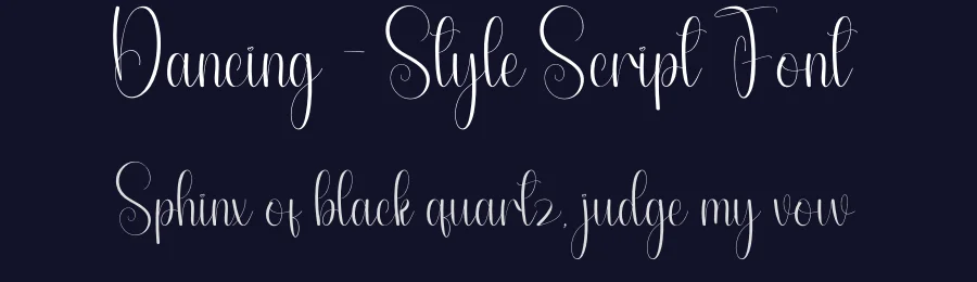 Dancing – Style Script Font by andikastudio — Script Handwritten Font — thumbnail 2