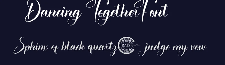 Dancing Together Font by RaisProject — Script Handwritten Font — thumbnail 2