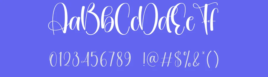 Dancingdate Script Font by creativeletter — Script Handwritten Font — thumbnail 3