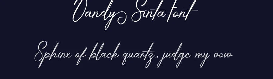Dandy Sinta Font by Adeindrawan — Script Handwritten Font — thumbnail 2