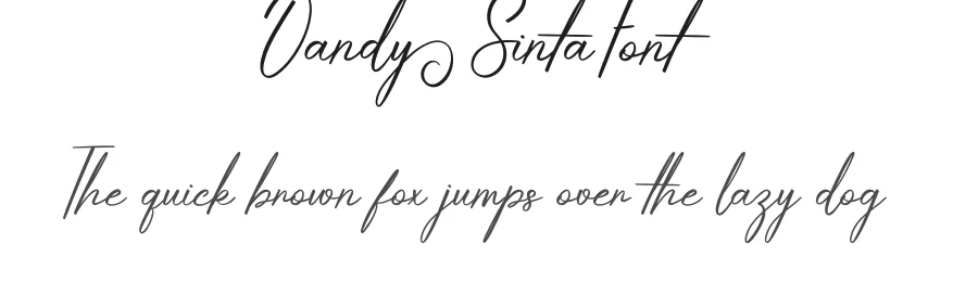 Dandy Sinta Font by Adeindrawan — Script Handwritten Font