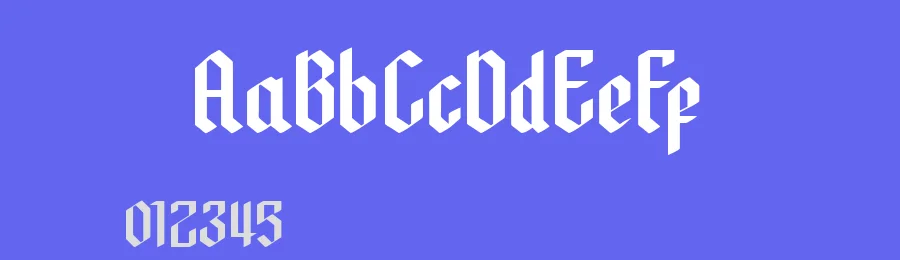 Daniel Blackroll Font by Dantype — Blackletter Font — thumbnail 3