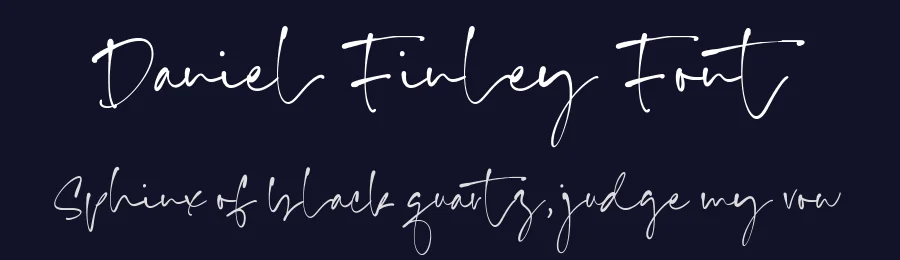 Daniel Finley Font by Timur type — Script Handwritten Font — thumbnail 2