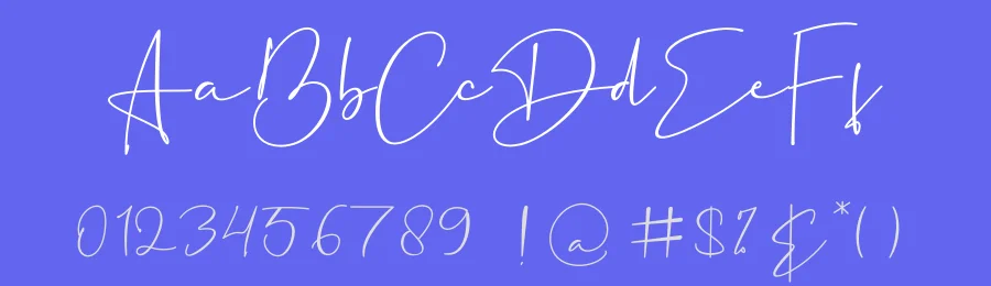 Dantina Handwritten Font by fikryal — Script Handwritten Font — thumbnail 3