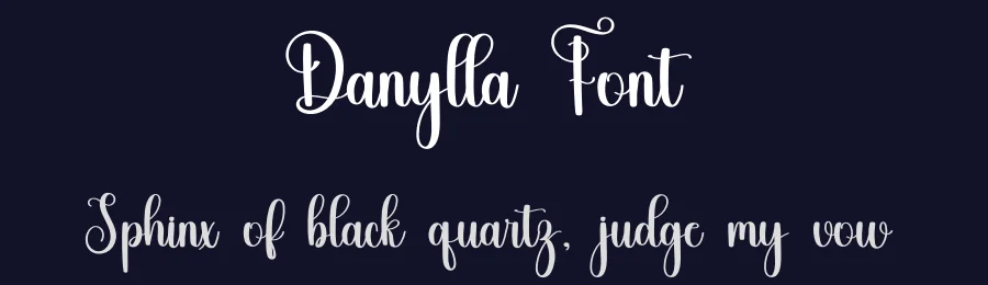 Danylla Font by inermediaSTUDIO — Script Handwritten Font — thumbnail 2