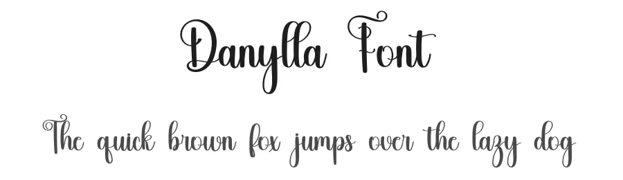 Danylla Font by inermediaSTUDIO — Script Handwritten Font