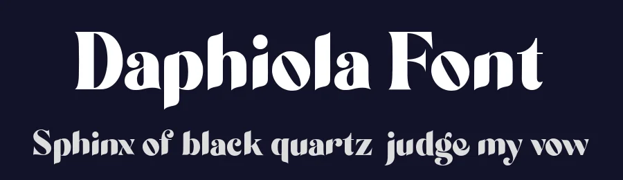 Daphiola Font by Fontliner — Display Font — thumbnail 2