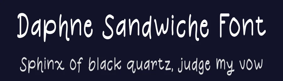 Daphne Sandwiche Font by enxyclo — Script Handwritten Font — thumbnail 2