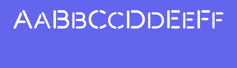 Darbots Rounded Rough Font by craftsupplyco — Sans Serif Font — thumbnail 3