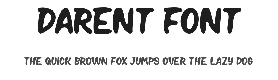 Darent Font by Maiko Hatta — Decorative Font