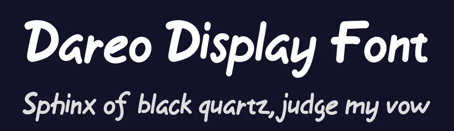 Dareo Display Font by ArtiXLabs — Display Font — thumbnail 2