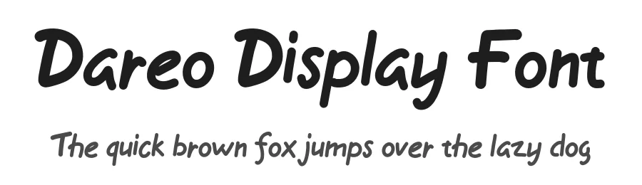 Dareo Display Font by ArtiXLabs — Display Font