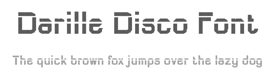 Darille Disco Font by craftsupplyco — Display Font