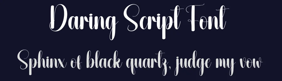 Daring Script Font by andikastudio — Script Handwritten Font — thumbnail 2
