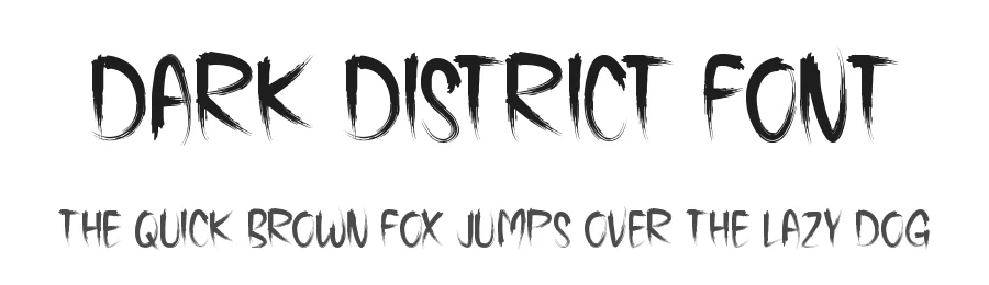 Dark District Font by Seemly Fonts — Display Font