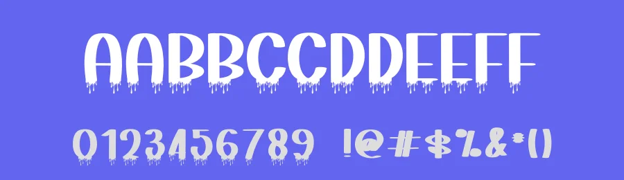 Dark Horror Font by FreshType INK — Sans Serif Font — thumbnail 3