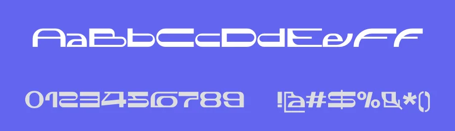Dark Nexis – Display Futuristic Font by erifqizefont — Display Font — thumbnail 3