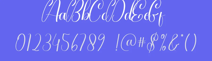 Dark Purple Script Font by andikastudio — Script Handwritten Font — thumbnail 3