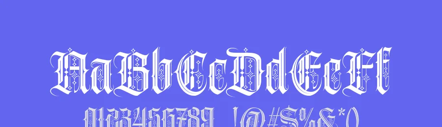 Dark Ritual Typeface by alit design — Decorative Font — thumbnail 3