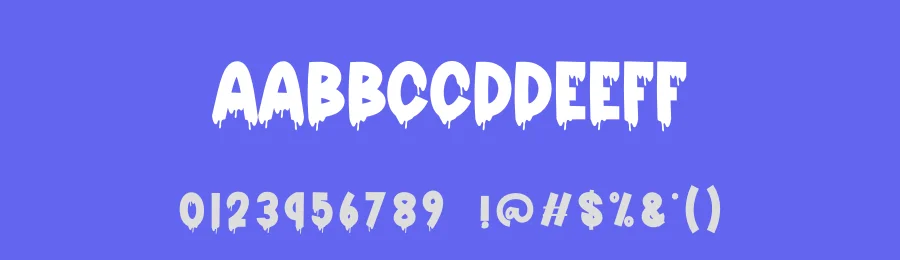 Dark Scary Display Font by creativeletter — Display Font — thumbnail 3