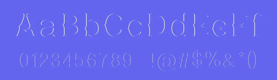Dark Surfer – vintage font by Fractal font factory — Display Font — thumbnail 3