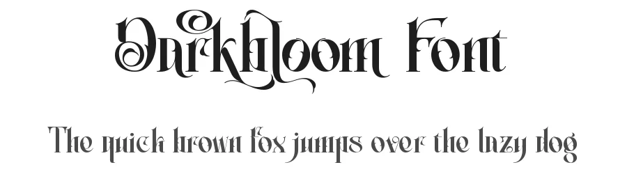 Darkbloom Font by letterara — Serif Font