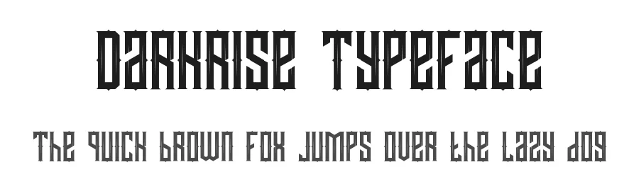 Darkrise Typeface by PutraCetol Studio — Display Font