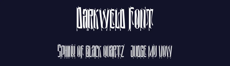 Darkweld Font by RNDI TypeFoundry — Display Font — thumbnail 2