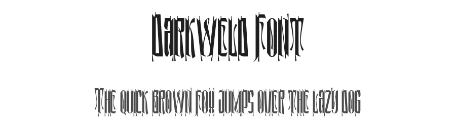 Darkweld Font by RNDI TypeFoundry β Display Font