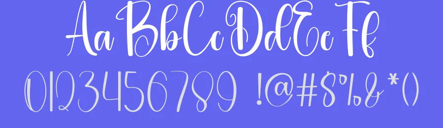 Darling Birthday Calligraphy Font by freshtypeink — Script Handwritten Font — thumbnail 3