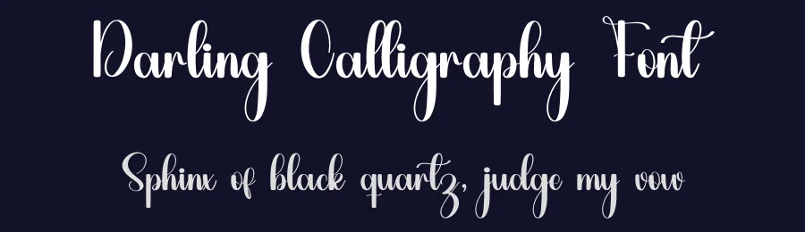 Darling Calligraphy Font by inermediaSTUDIO — Script Handwritten Font — thumbnail 2