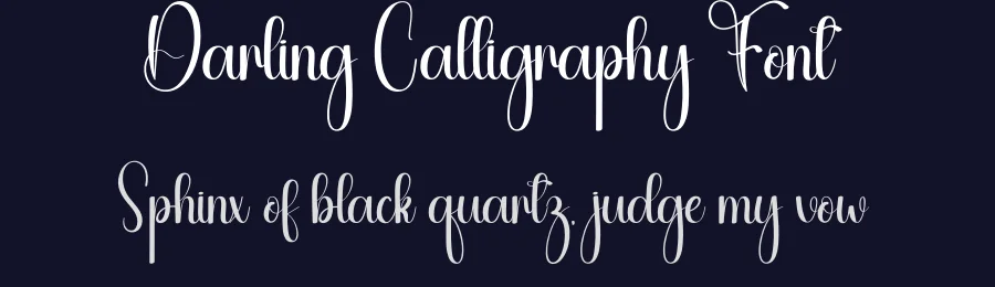 Darling Calligraphy Font by andikastudio — Script Handwritten Font — thumbnail 2