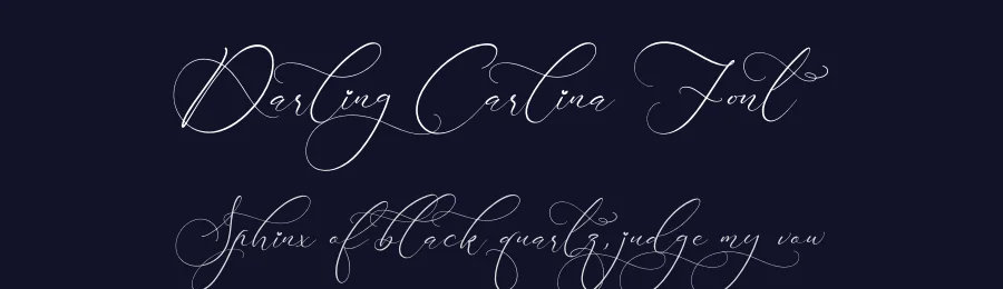 Darling Carlina Font by letterfabric — Script Handwritten Font — thumbnail 2