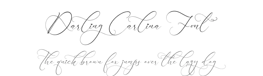Darling Carlina Font by letterfabric — Script Handwritten Font