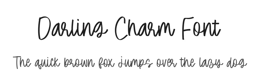 Darling Charm Font by Timur type — Script Handwritten Font