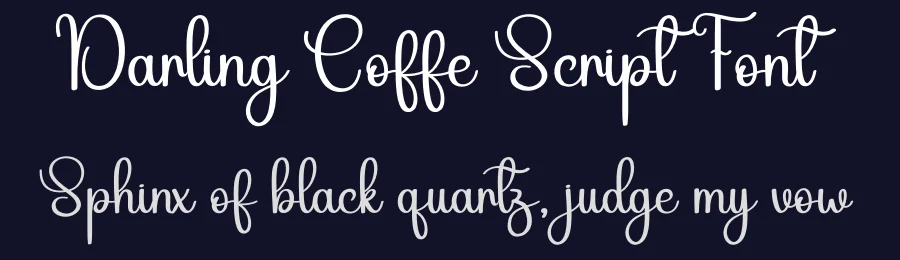 Darling Coffe Script Font by andikastudio — Script Handwritten Font — thumbnail 2