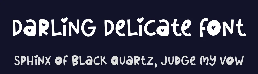 Darling Delicate Font by Timur type — Display Font — thumbnail 2