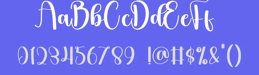 Darling Lovely Calligraphy Font by creativeletter — Script Handwritten Font — thumbnail 3