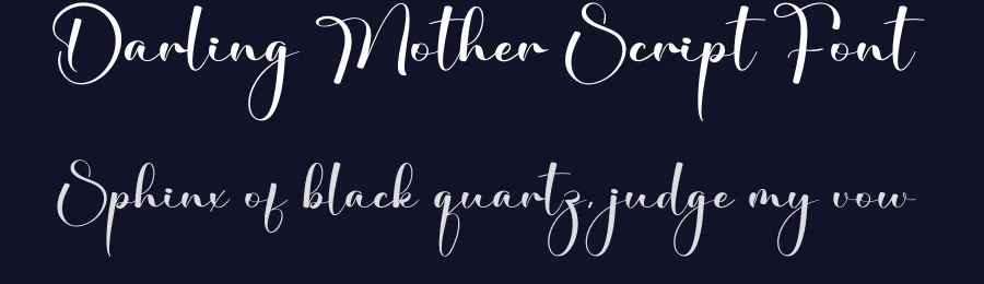 Darling Mother Script Font by creativeletter — Script Handwritten Font — thumbnail 2