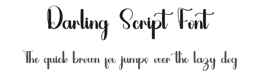 Darling Script Font by inermediaSTUDIO — Script Handwritten Font